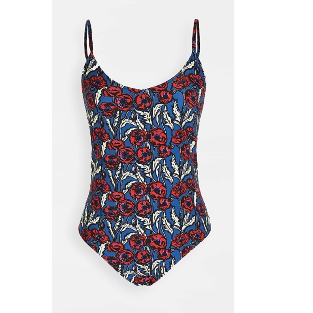 Floral one piece swimsuit